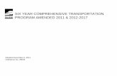 SIX YEAR COMPREHENSIVE TRANSPORTATION …cms.cityoftacoma.org/CRO/6 YR Transportation Program Adopted 2011.pdfSIX YEAR COMPREHENSIVE TRANSPORTATION PROGRAM AMENDED 2011 ... the Six-Year