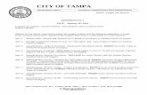 CITY OF TAMPA · PDF file · 2014-01-16January 8, 2014 Comments Response Letter City of Tampa E. Madison Street Improvements Contractor Questions: Addendum 1 Page 2 of 6 In lieu of