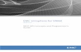 Guide REST API Concepts and Programmer's - Dell … EMC Unisphere for VMAX 8.3.0 REST API Concepts and Programmer's Guide. version, the server delivers an HTTP status 400 or HTTP status