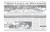 "The New Light of Myanmar" 5 October 2004 - · PDF fileCupid Trading Co Ltd in Dagon Seikkan Township and attended to the needs. The factory is exporting ... THE NEW LIGHT OF MYANMAR