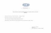 BUSINESS REQUIREMENTS SPECIFICATION (BRS) · PDF fileBusiness Requirements Specification Common Supply ... The layout of this document is based the UN/CEFACT Business Requirements