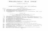 Medicines Act 1968 - · PDF fileMedicines Act 1968 CH. 67 PART III FURTHER PROVISIONS RELATING TO DEALINGS WITH MEDICINAL PRODUCTS Provisions as to sale or supply of medicinal products