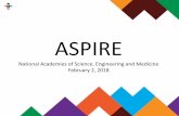 ASPIRE - National Academies of Sciences, …/media/Files/Activity Files...•Section 301 (Section 301 Payments to Individuals Participating in a Vocational Rehabilitation or Similar