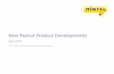 New Peanut Product Developments - · PDF fileManufacturers blur salty snack formats Mars introduced a new line of snack mixes incorporating M&Ms with nuts, dried fruits, cookies and