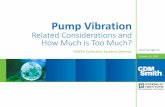 Related Considerations and How Much is Too Much? · PDF filePump Vibration Related Considerations and How Much is Too Much? ... Recommended vibration velocity limits for alarm and