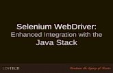 Selenium WebDriver - LDSTech What is Selenium WebDriver? ... USE ON: test classes and test methods Specifies which driver to use for a class or method Attributes: • key (optional):