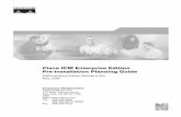 Cisco ICM Enterprise Edition Release 6.0(0) Pre ... · PDF filePre-installation Planning Guide ICM Enterprise Edition Release 6.0(0) May, 2004. ... Conventions xiv Other Publications