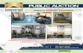 PUBLIC AUCTION - Union · PDF filePUBLIC AUCTION BID, ... infeed, jacketed hopper with agitator, fill level control: thermo SCientiFiC: chiller: romaCo: PROMATIC P91 horizontal intermittent