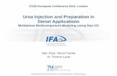 Urea Injection and Preparation in Diesel Applications · PDF fileDipl.-Phys. Simon Fischer ... Urea Injection and Preparation in Diesel Applications March 23rd 2010 ... Urea-injection