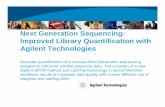 Next Generation Sequencing:Next Generation Sequencing ... · PDF fileNext Generation Sequencing:Next Generation Sequencing: Improved Library Quantification with Ail tT h l iAgilent