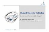 Excellence in Automotive R&Dturbo-moteurs.cnam.fr/publications/pdf/conference1_2011.pdf · Excellence in Automotive R&D Hybrid Electric Vehicles Development Processes & Challenges