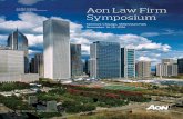 Aon Law Firm - Mayer Brown · PDF fileAon Law Firm Symposium Fairmont Chicago, ... firm raises particular risk management issues unique to ... a list of the restaurants and information