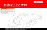 Holset HX/HT60 - Cabo Turbo Technologiescaboturbo.nl/wp/wp-content/uploads/2012/03/HX60-Workshop-manual… · The procedures in this manual were developed to instruct in the correct