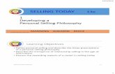 1 Developing a Personal Selling Philosophy - kisi.deu.edu.trkisi.deu.edu.tr/sumeyra.kurt/MRK 4246/PPT/9781292080222_Manning_… · Developing a Personal Selling Philosophy ... •Identify