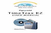 TimeTrax EZ - Time Clock Worldtimeclockworld.com/library/pyramid/Time Clock World - Toll Free... · TIMETRAX EZ 8) LIMITED WARRANTY.Pyramid Technologies, LLC. warrants that (a) the