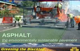 Greening the Blacktop - Purdue Engineeringncaupg/Activities/2008...Conventional HMA @ ~ $1.35 sq ft. – $400/ton binder, 3” thick, $75/ton HMA, ~ 400 tons HMA total PCConcrete pvmt