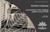 A presentation to the Freight & Logistics Council of WAfreightandlogisticscouncil.wa.gov.au/documents/meetings/northern... · A presentation to the Freight & Logistics Council of