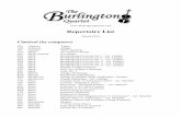 Repertoire List - Burlington · PDF file001 Delibes Pizzicato Polka (Sylvia) 361 Dvorak Humoresque ... K26 Rachmaninov Rhapsody on a Theme of Paganini: ... 178 Rossini Italian Girl