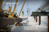 Houston Contracting Company, Inc. -  · PDF fileHouston Contracting Company, Inc. Overview AES - Houston Contracting Company (HCC), ... HCC built the first sub-sea pipeline ever