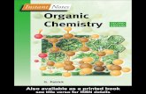 Organic Chemistry - Dr.Mohammad Dinaridinari.iut.ac.ir/sites/.../instant_notes_in_organic_chemistry....pdf · Organic Chemistry Second Edition G. L. Patrick Department of Chemistry