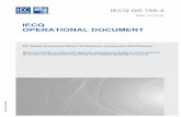 IECQ OPERATIONAL DOCUMENT - OD 706-4 Edition 1.0 2016-09 IECQ OPERATIONAL DOCUMENT IECQ Counterfeit Avoidance Programme Assessment, Evidence of Compliance Summary and Assessment Reporting