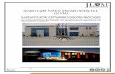 Jordan Light Vehicle Manufacturing LLC (JLVM) Light Vehicle Manufacturing LLC (JLVM) is a joint venture between KADDB Investment Group (KIG) and Jankel Group Limited ... based on a