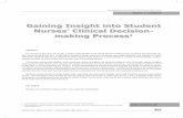 02 Gaining Insight - · PDF fileGaining Insight into Student ... The author applied Imogene King’s theory of goal attainment to interpret the findings of the study and to link theory