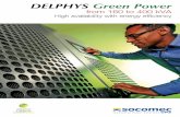 DELPHYS Green Power - kukjeenc.com GP_160_400.pdf · DELPHYS Green Power ... • Smaller upstream installation, due to very low ... Maximum altitude 1000 m without derating (max.