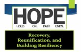 Recovery, Reunification, and Building Resiliency - alsde.edu Safety/Merged Recovery... · (Stanton-Salazar & Spina, 2000). How Does Resiliency Work?