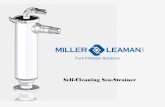 Self-Cleaning Sea-Strainer - Miller- · PDF fileRaw Water Cooling Pump Transmission ... WATER JET SEE INTERNAL DOI 2. TO 1 ... Self-Cleaning Sea-Strainer c V-Band Clamp: 300 Series