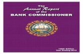 of the Bank CommissionER - New Hampshire 2012 Foreword The one hundred sixty-eighth annual report of the Bank Commissioner contains management, financial information and locations