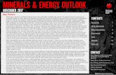 MINERALS & ENERGY OUTLOOK - Business Research · PDF fileMINERALS & ENERGY OUTLOOK . NOVEMBER 2017 . ... 2015. 2016. 2017. 2018. 2019. Victoria Adelaide Brisbane. ... US$/t (incl.