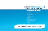 Brochure Technical Fabrics EN 2016 - Picanol Groupassets.picanolgroup.com/Brochures/Brochure Technical Fabrics 2016... · Picanol develops, produces and markets high-tech weaving