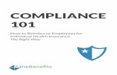 COMPLIANCE 101 - Zane Benefits plans that create happier employees, ... COMPLIANCE 101 5 ... Rule or Regulation Description Tips