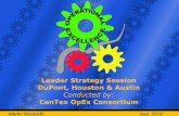 Leader Strategy Session DuPont, Houston & Austinopexsolutions.org/sitebuildercontent/sitebuilderfiles/LSS_REPT_aug...Leader Strategy Session DuPont, Houston & Austin Conducted by: