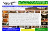 80 Acre Farm & Antiques Estate AUCTION - Big Bear · PDF file80 Acre Farm & Antiques Estate AUCTION ... Wooden Duck Decoy, ... 3 Point Blade/4 foot, Fergus 3 Point Plows, Slip Scoop,
