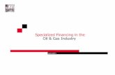 Specialized Financing in the Oil & Gas Industry - Petroleum · PDF file · 2011-06-30From upstream to downstream – the hydrocarbon value ... Liquids – financing clean diesel projects
