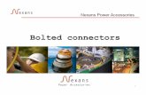 Bolted connectors - · PDF fileThe function of bolted connectors ... The connection must transmit electrical energy ... EDF wants the introduction of bolted contacts for the whole