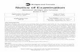 Notice of Examination - MTAweb.mta.info/nyct/hr/pdf_exams/7617 Maintainer (Bridges and Tunnels... · Notice of Examination . Maintainer ... satisfactory experience within the last