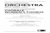 BOSTON CONSERVATORY ORCHESTRA · PDF fileORCHESTRA BRUCE HANGEN, conductor BOSTON CONSERVATORY March 10, ... Grieg completed the musical score for the five-act play ... years. Rather