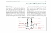 How treadle pumps work - Stanford Universityweb.stanford.edu/~cbauburn/basecamp/dschool/homeproject/Treadle... · How treadle pumps work ... Each piston is Figure 1: Treadle pump