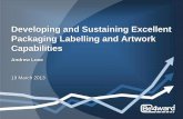 Developing and Sustaining Excellent Packaging Labelling · PDF file · 2013-03-28• Defining GSK’s global supply chain strategies for each product ... • Led Global Pack Management
