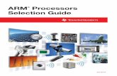 ARM Processors Selection Guide - …docshare02.docshare.tips/files/20886/208862176.pdf · The depth and breadth of TI’s ARM processors ... provides over 350 DMIPs • Ethernet,