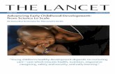 October, 2016   Advancing Early  · PDF fileAdvancing Early Childhood Development: from Science to Scale An Executive Summary for The Lancet’s Series ... Immediate newborn care
