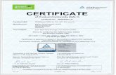 Zertifikat EU approved -  · PDF fileof Product Conformity (QAL1 ) Certificate No.: 0000040335 01 Certified AMS: Manufacturer: CEMselect OEM for CO, NO, S02 and 02 ... Tel. +49