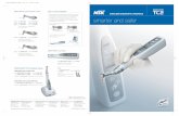 ENDO-MATE TC2 Reduction Heads Apex Locator … ENDODONTIC HANDPIECE smarter and safer ... which enable to use your Apex locator with the ENDO-MATE ... • MPA-F16R Head ENDO-MATE TC2