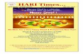 HARI Timesharitemple.org/hari/pdf/HARI Newsletter Sep-Oct2014-web.pdf · Shri Vishnu Sahasranamam and Govind Namalu ... Devotees who wish to spon- ... your children’s cultural and