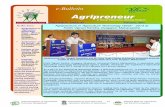 e-Bulletin - Feb 13, as edited by Director · PDF fileMaharashtra • Agripreneur of the month ... entrepreneurs trained by KVK under MSME schemes. ... 5 lakhs per annum with this