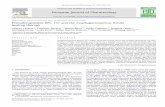 European Journal of Pharmacology - Ruđer Bošković · PDF filePulmonary, gastrointestinal and urogenital pharmacology Pentadecapeptide BPC 157 and the esophagocutaneous ﬁstula