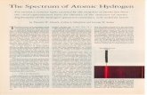 The Spectrum of Atomic Hydrogen - Caltech Astronomysrk/Ay126/Lectures/Lecture5/SciAm...more lines were observed, but the first extended series of atomic-hydrogen lines was found not